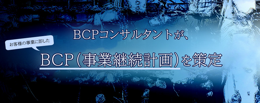 新JIS対応 事業継続計画（BCP）策定支援サービス