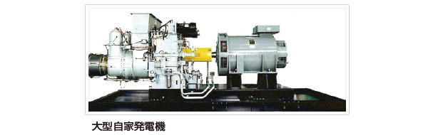 大型自家発電機